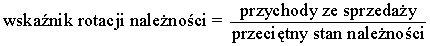 Wskaźnik rotacji należności